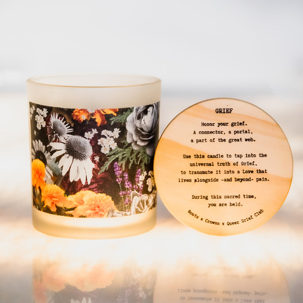 NEW! Grief Ritual Candle: for Sacred Support