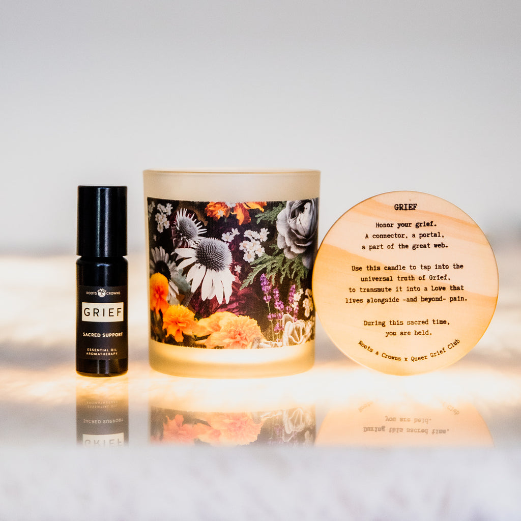 NEW! Grief Ritual Candle: for Sacred Support