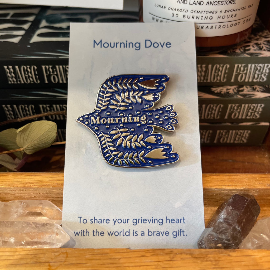 Mourning Dove Pin