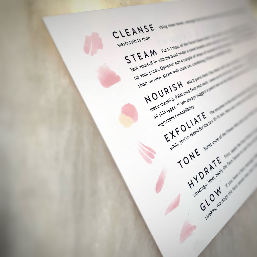 The Facial Kit: a multi-step party for your skin!