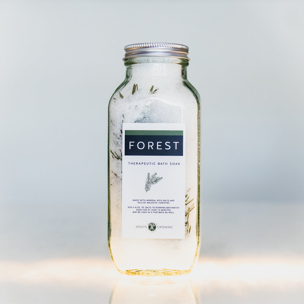 Forest Bath: Woodsy Mineral-Rich Bath Soak