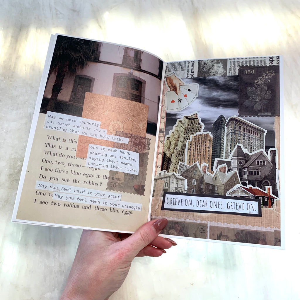 Grieve On: A little book of truths about grief art zine