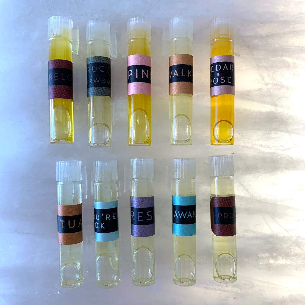 Sample Pack of ALL 10 Natural Perfumes