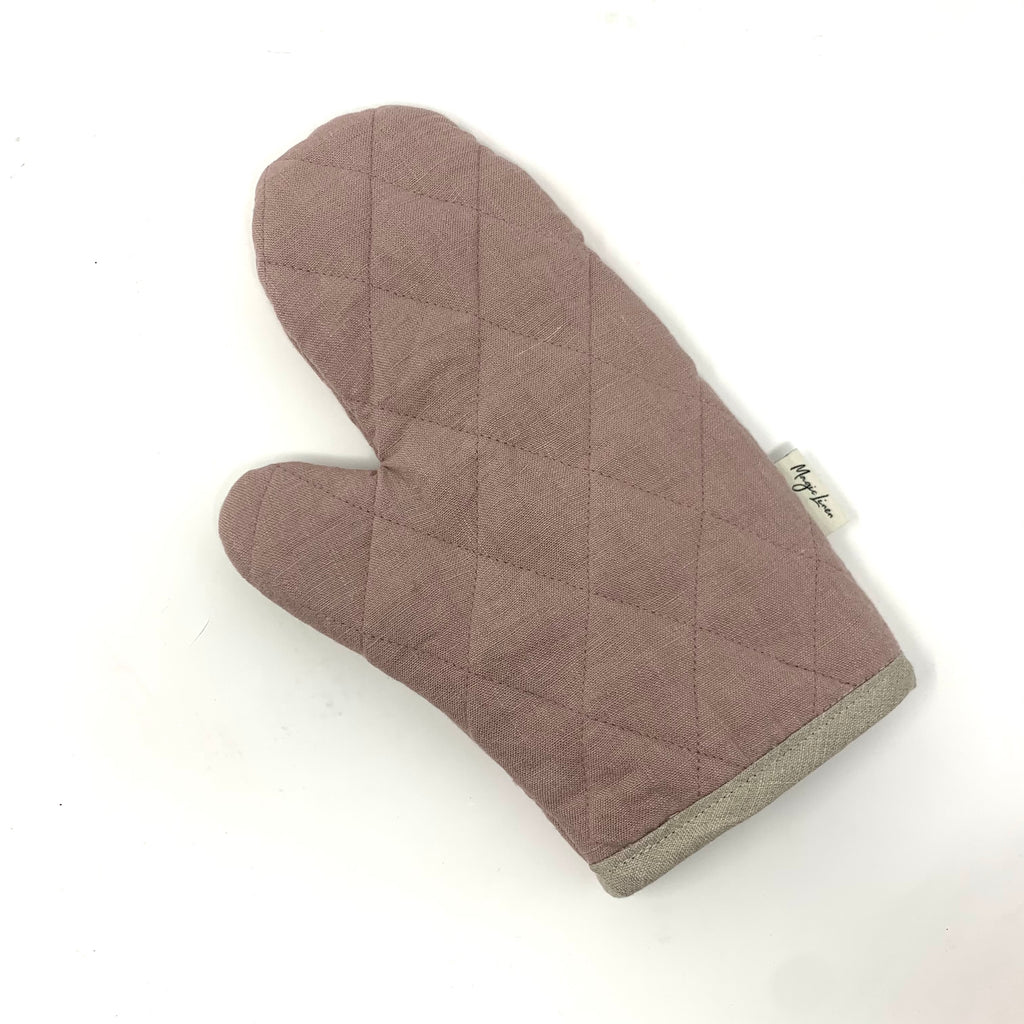 Linen Oven Mitt