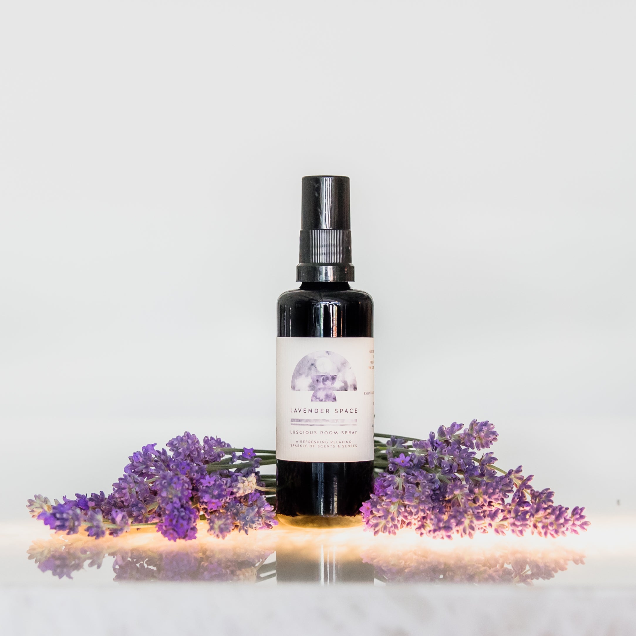 lavender and cotton flower spray Lavender Space Room Spray