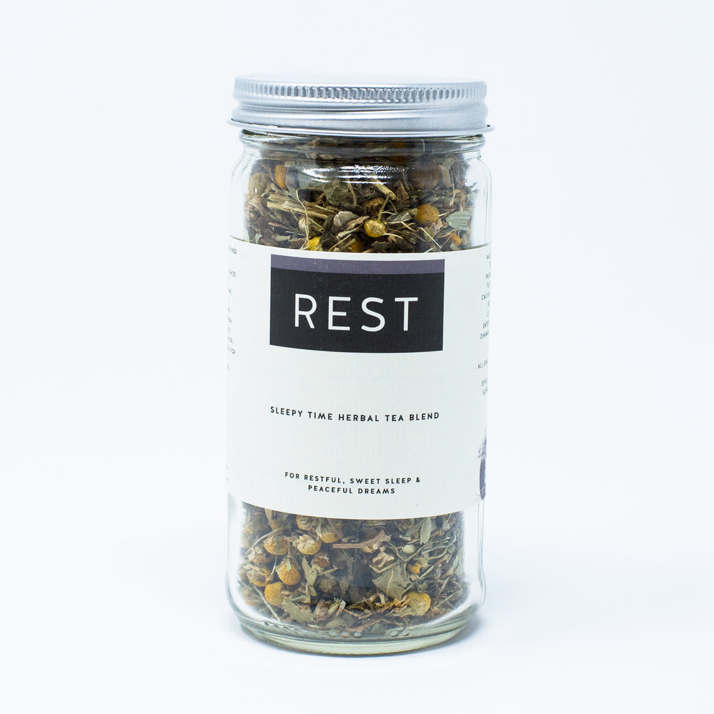 Rest Well: A Sleepy-time Herbal Tea Blend