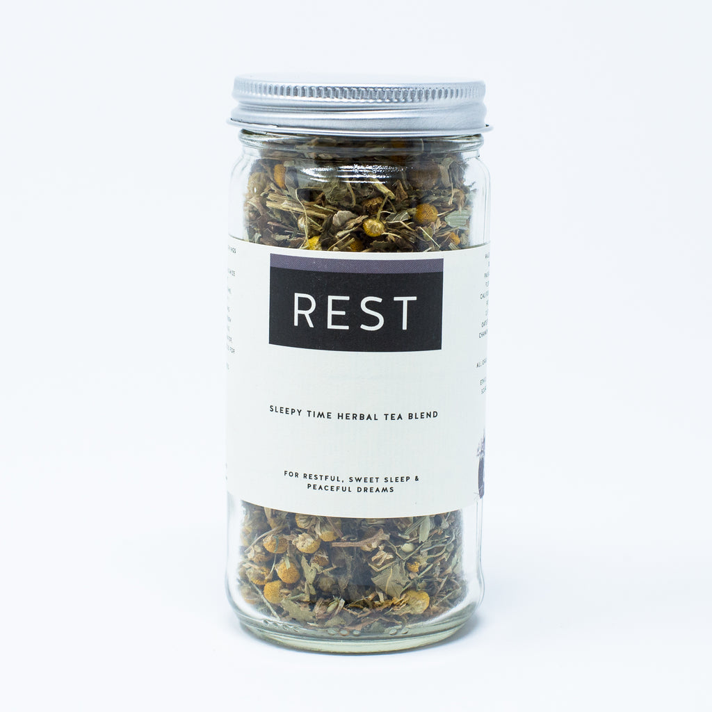 Rest Well: A Sleepy-time Herbal Tea Blend | Roots & Crowns