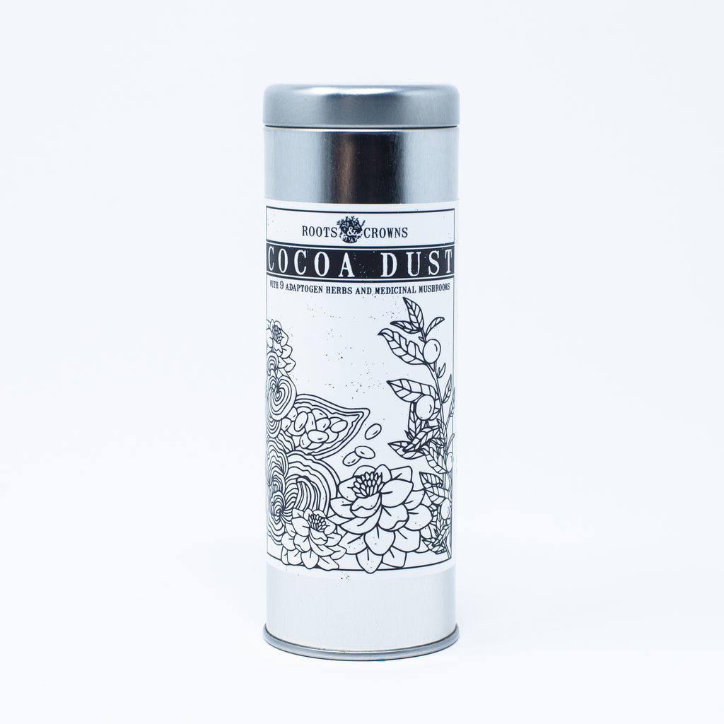 Cocoa Dust: 9 Mushrooms & Adaptogen Herbs!