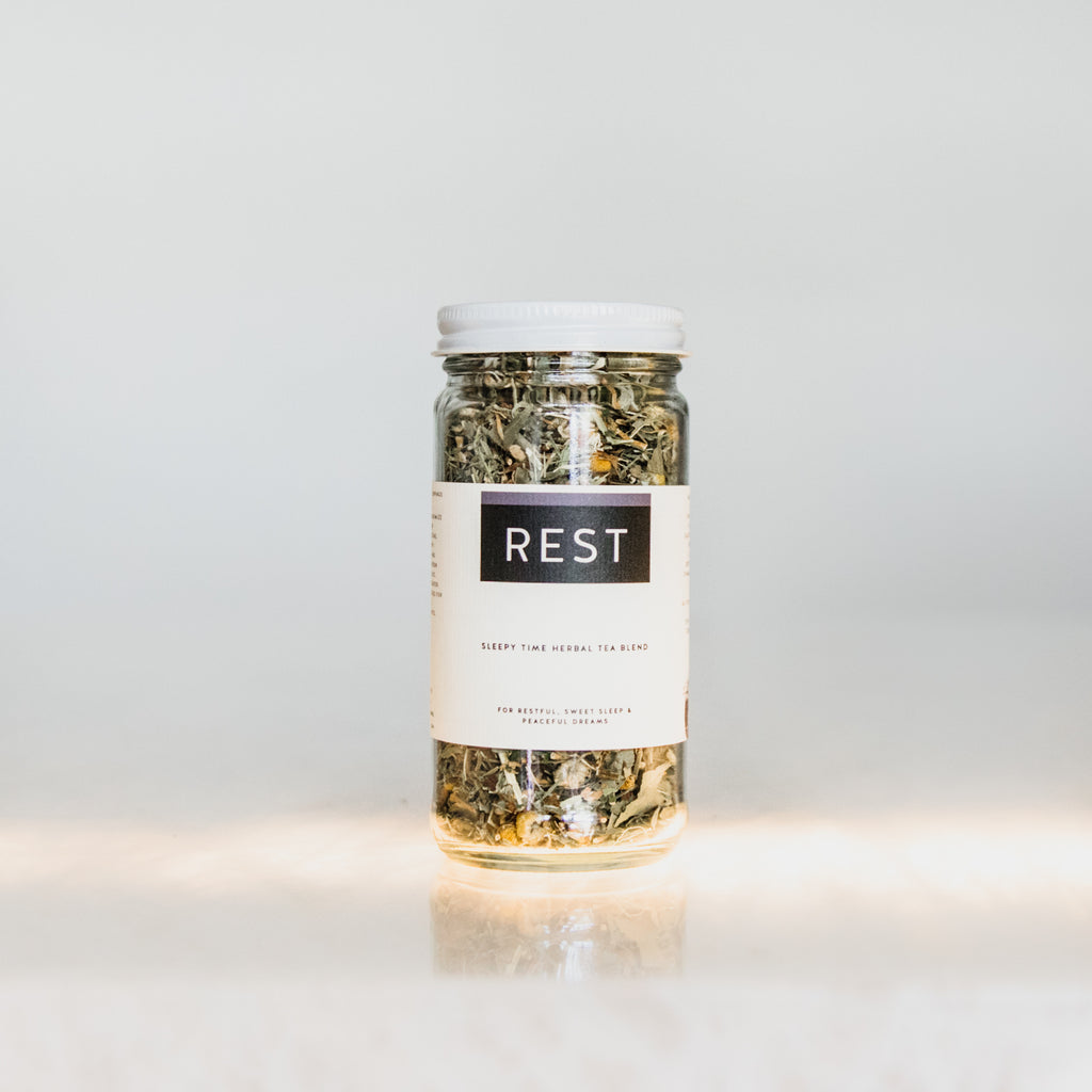 Rest Well: A Sleepy-time Herbal Tea Blend | Roots & Crowns
