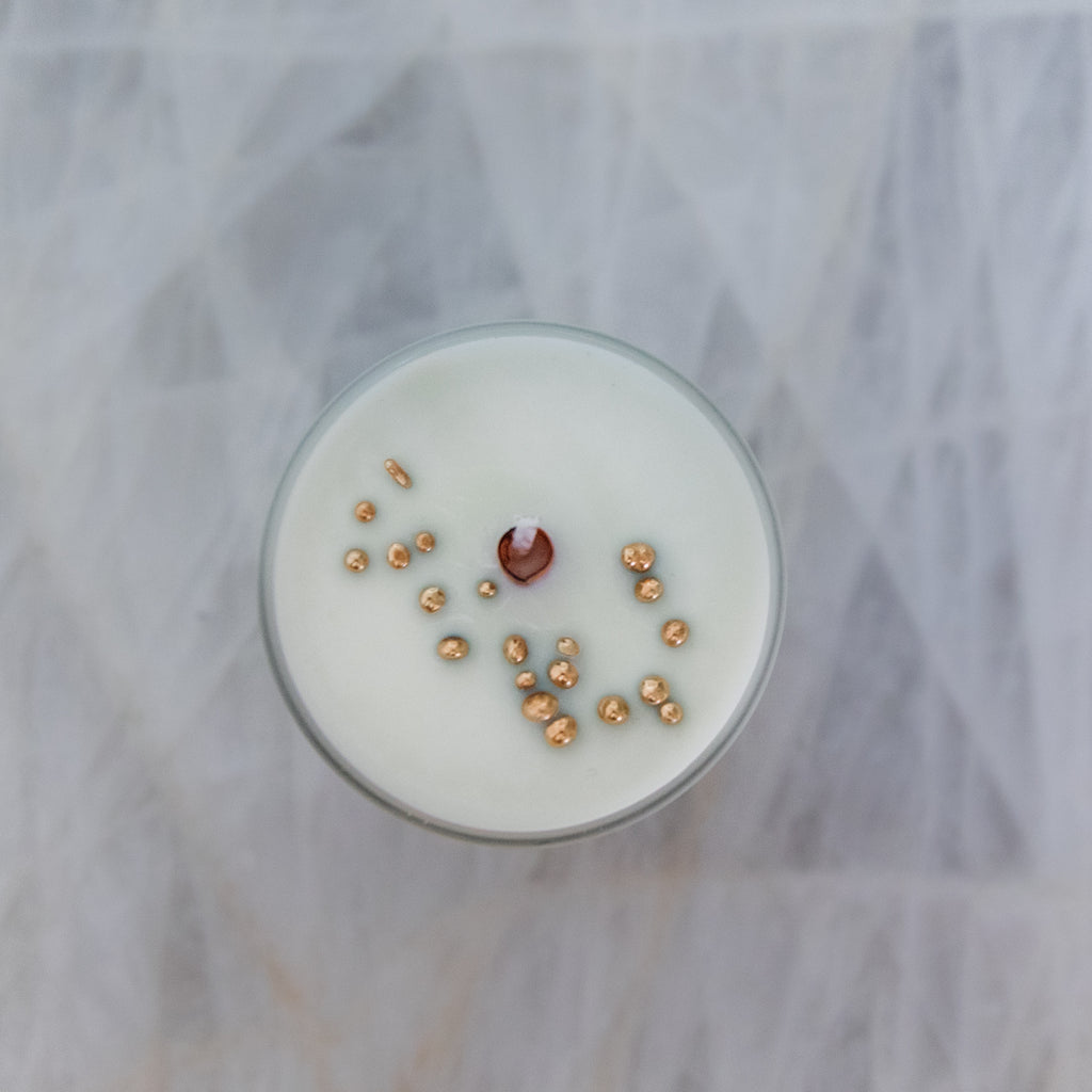 Ritual Candle with Elemental Design