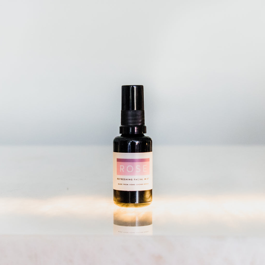 Rose Mist: Tonifying Face Spray made from our Organic Garden Roses