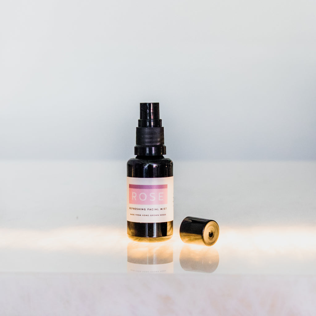 Rose Mist: Tonifying Face Spray made from our Organic Garden Roses