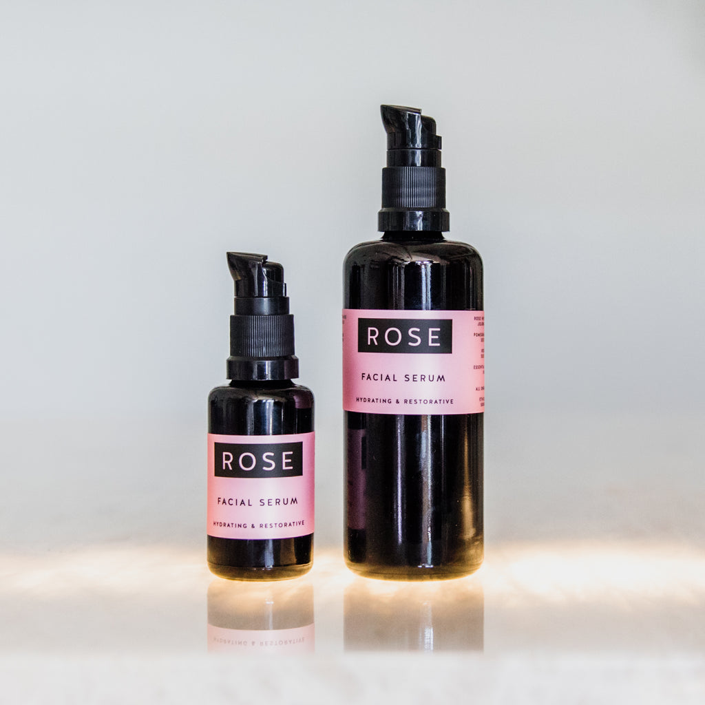 Rose Face Serum: To Cleanse + Moisturize