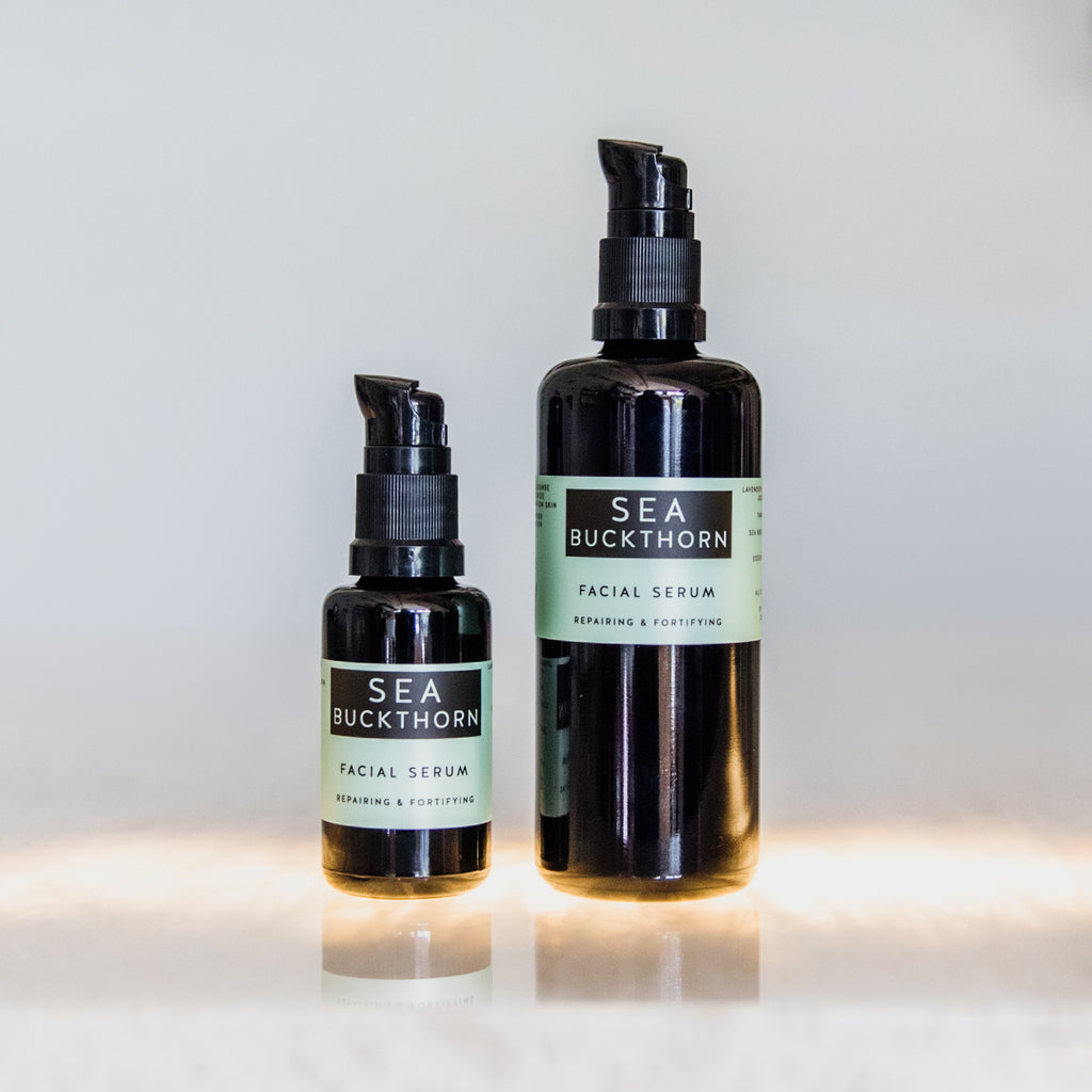 Sea Buckthorn Face Serum: For Cleansing & Moisturizing