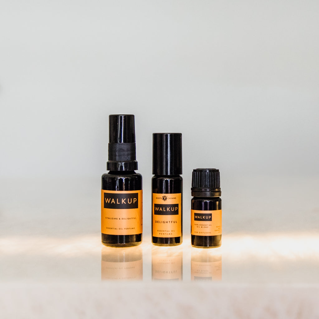 Walkup: Essential Oil Perfume Mist for Hair, Body, Spaces