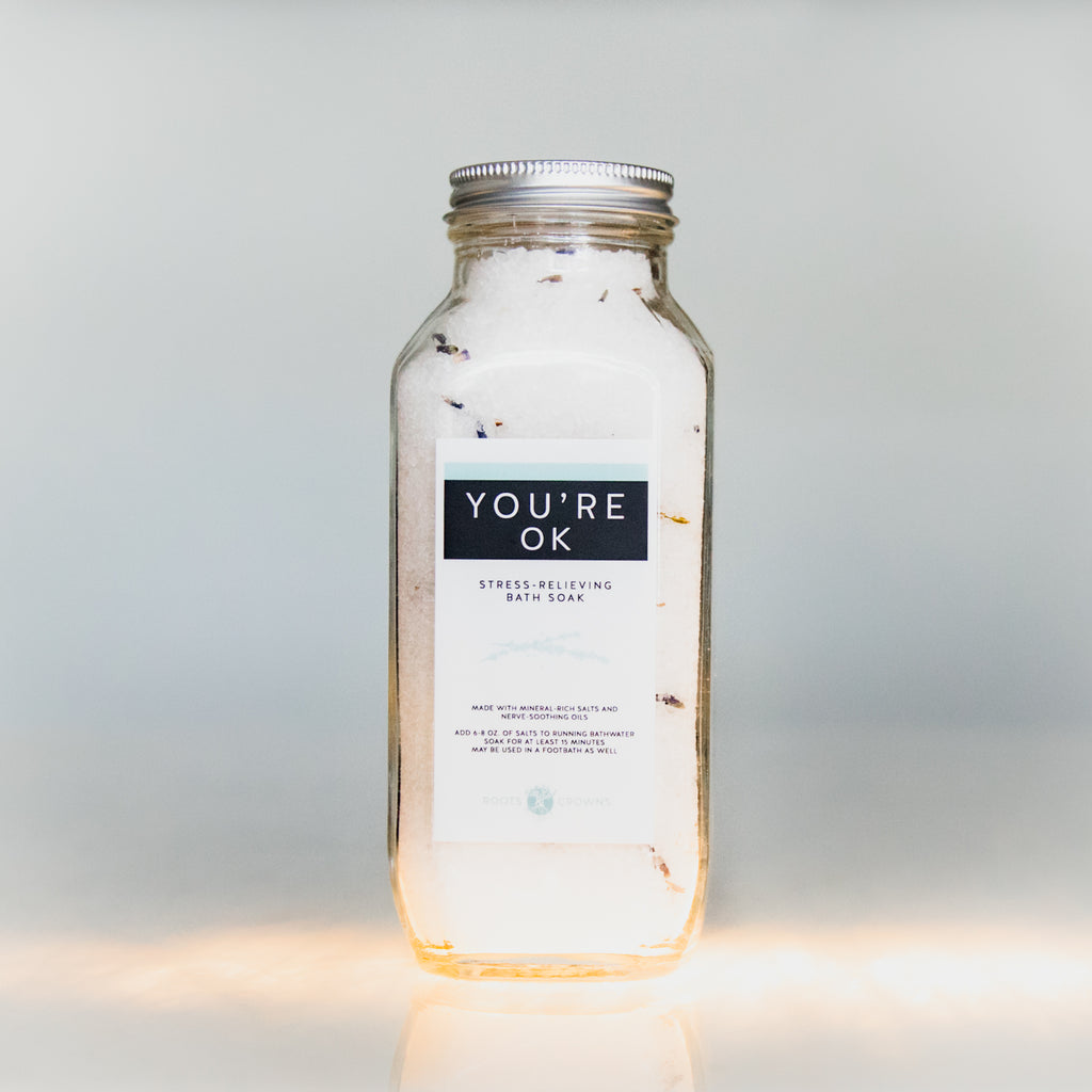 You're Ok: Mineral-rich Stress-Relieving Bath Soak